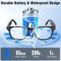 Lunettes Intelligentes AI avec ChatGPT, Traduction 164 Langues, Bluetooth, Verres Photochromiques, Musique & Appels mains-li Lunettes Intelligentes AI avec ChatGPT, Traduction 164 Langues, Bluetooth, Verres Photochromiques, Musique & Appels mains-li