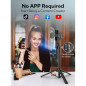USKEYVISION Auto Face Tracking 360° Rotation Phone Tripod with Fill Light & Remote for iPhone (UTK-02) USKEYVISION Auto Face Tracking 360° Rotation Phone Tripod with Fill Light & Remote for iPhone (UTK-02)