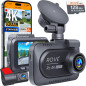 ROVE R2-4K DUAL Dash Cam Avant-Arrière 4K, STARVIS 2, Carte 128GB offerte, WiFi 5G, Écran 3 IPS ROVE R2-4K DUAL Dash Cam Avant-Arrière 4K, STARVIS 2, Carte 128GB offerte, WiFi 5G, Écran 3 IPS