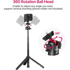 ULANZI MT-16 Trépied Compact Réglable 360° pour Caméra
