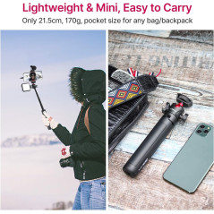 ULANZI MT-16 Trépied Compact Réglable 360° pour Caméra