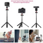 ULANZI MT-16 Trépied Mini Extensible 4 Niveaux Tête Rotative 360° Léger pour Appareil Photo et Webcam ULANZI MT-16 Trépied Mini Extensible 4 Niveaux Tête Rotative 360° Léger pour Appareil Photo et Webcam