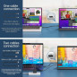 15.6 Portable 1080P USB-C HDMI Monitor for Laptop, PC, Mac, Phone, PS, Xbox, Switch - IPS Ultra-Thin Gaming Display 15.6 Portable 1080P USB-C HDMI Monitor for Laptop, PC, Mac, Phone, PS, Xbox, Switch - IPS Ultra-Thin Gaming Display
