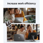 Ingnok Écran Portable 15,6 FHD IPS Ultra Slim avec Support Réglable, USB-C, Parfait Voyage et Bureau Ingnok Écran Portable 15,6 FHD IPS Ultra Slim avec Support Réglable, USB-C, Parfait Voyage et Bureau