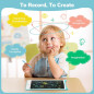 TECJOE 8.5 LCD Writing Tablet Colorful Doodle Board for Kids Toddlers Christmas Birthday Gift TECJOE 8.5 LCD Writing Tablet Colorful Doodle Board for Kids Toddlers Christmas Birthday Gift