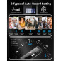 64GB Digital Voice Recorder with Playback, 4552H Audio, 3072Kbps HD Dual MIC, A-B Repeat, MP3 Player, TF Card Included 64GB Digital Voice Recorder with Playback, 4552H Audio, 3072Kbps HD Dual MIC, A-B Repeat, MP3 Player, TF Card Included