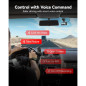 REDTIGER Dash Cam 4K Avant/Arrière, Écran Tactile 3.18, 128GB, GPS, Vision Nocturne, WiFi 5.8GHz, Mode Parking REDTIGER Dash Cam 4K Avant/Arrière, Écran Tactile 3.18, 128GB, GPS, Vision Nocturne, WiFi 5.8GHz, Mode Parking