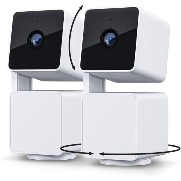 WYZE Cam Pan v3 2-Pack - 1080p Indoor/Outdoor IP65 Smart Security Camera with Color Night Vision & 2-Way Audio WYZE Cam Pan v3 2-Pack - 1080p Indoor/Outdoor IP65 Smart Security Camera with Color Night Vision & 2-Way Audio
