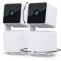 WYZE Cam Pan v3 - Caméra de sécurité Wi-Fi 1080p IP65, vision nocturne couleur, audio bidirectionnel, 2-pack WYZE Cam Pan v3 - Caméra de sécurité Wi-Fi 1080p IP65, vision nocturne couleur, audio bidirectionnel, 2-pack
