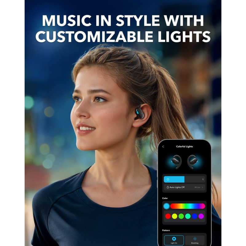 Écouteurs Soundcore V20i Open-Ear Bluetooth 36H IP55 Confort
