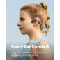 SHOKZ OpenMove Écouteurs Sport Bluetooth à Conduction Osseuse Sans Fil, Résistants à la Transpiration, Gris SHOKZ OpenMove Écouteurs Sport Bluetooth à Conduction Osseuse Sans Fil, Résistants à la Transpiration, Gris