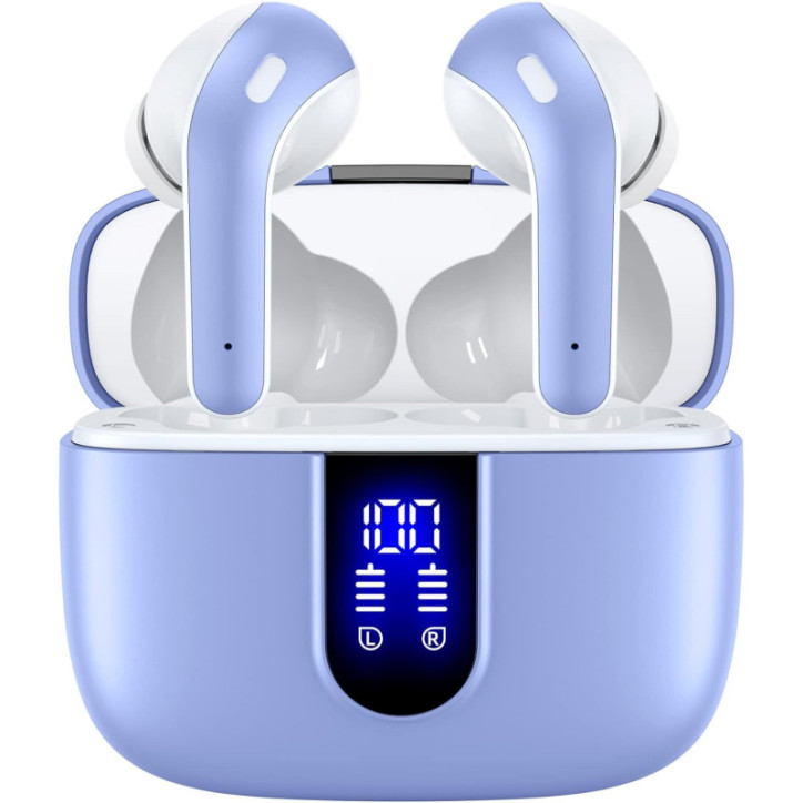 TAGRY True Wireless Bluetooth Earbuds with 60H Playback, LED Display, Wireless Charging & IPX5 Waterproof TAGRY True Wireless Bluetooth Earbuds with 60H Playback, LED Display, Wireless Charging & IPX5 Waterproof