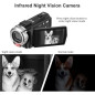 Caméra Caméscope ORDRO HDV-V12 1080P Vision Nocturne HD avec Carte 16Go et 2 Batteries Caméra Caméscope ORDRO HDV-V12 1080P Vision Nocturne HD avec Carte 16Go et 2 Batteries