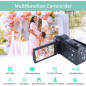 Caméra Caméscope ORDRO HDV-V12 1080P Vision Nocturne HD avec Carte 16Go et 2 Batteries Caméra Caméscope ORDRO HDV-V12 1080P Vision Nocturne HD avec Carte 16Go et 2 Batteries