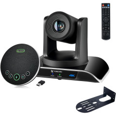 Caméra PTZ 4K TONGVEO 20x Zoom AI pour Réunion à Distance