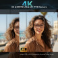 TONGVEO Caméra Conférence 4K PTZ 20x Zoom AI Auto-Suivi USB3.0 HDMI LAN + Enceinte Bluetooth Micro TONGVEO Caméra Conférence 4K PTZ 20x Zoom AI Auto-Suivi USB3.0 HDMI LAN + Enceinte Bluetooth Micro