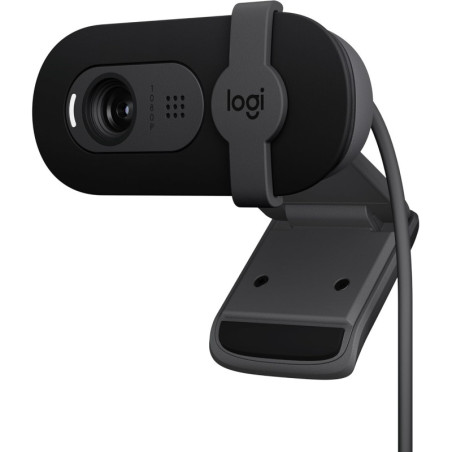 Webcam Logitech Brio 101 Full HD 1080p avec Micro, Obturateur, USB-A, Compatible Zoom, Teams, Nintendo Switch