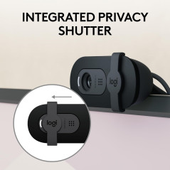 Logitech Brio 101 Full HD Webcam 1080p - Built-in Mic, Works with Zoom & More