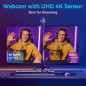 EMEET S600 4K Webcam with Sony Sensor, PDAF, 1080P@60FPS, Dual Mics, Privacy Cover, 73° FOV - Streaming Camera EMEET S600 4K Webcam with Sony Sensor, PDAF, 1080P@60FPS, Dual Mics, Privacy Cover, 73° FOV - Streaming Camera