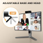 Webcam Full HD 1080P pour PC/Mac, Correction Lumière, Compatible Skype, Zoom, FaceTime, Hangouts Webcam Full HD 1080P pour PC/Mac, Correction Lumière, Compatible Skype, Zoom, FaceTime, Hangouts