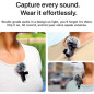Mini Mic Pro (Latest) - Wireless Lavalier Microphone for iPhone, iPad, Android with USB-C, Crystal Clear Audio Mini Mic Pro (Latest) - Wireless Lavalier Microphone for iPhone, iPad, Android with USB-C, Crystal Clear Audio