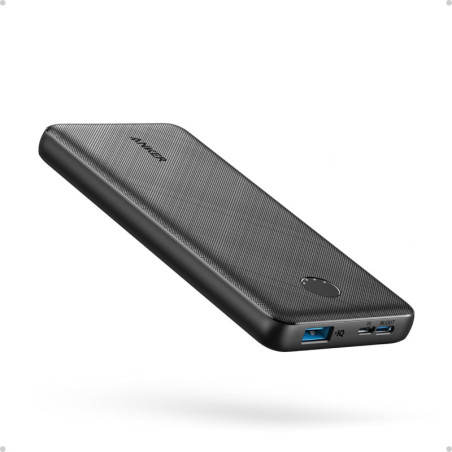 Anker Power Bank 10,000mAh Compact avec PowerIQ, Charge Rapide 5V/3A, USB-C Noir - 1 Pack