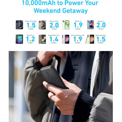 Anker PowerCore 10K - Batterie Externe 10,000mAh USB-C Noir
