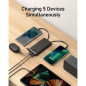 VEEKTOMX Power Bank 10000mAh avec câbles intégrés, charge rapide USB-C, compatible iPhone 17/16/15/14 & Android VEEKTOMX Power Bank 10000mAh avec câbles intégrés, charge rapide USB-C, compatible iPhone 17/16/15/14 & Android