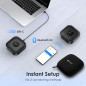 Enceinte de conférence EMEET M0 Plus, 4 micros AI, 360° voix, réduction bruit, USB-C, Bluetooth, 8-16 pers. Enceinte de conférence EMEET M0 Plus, 4 micros AI, 360° voix, réduction bruit, USB-C, Bluetooth, 8-16 pers.