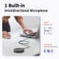 Microphone USB AIRHUG Omnidirectionnel Sans Haut-parleur avec Bouton Muet LED et Réduction de Bruit AI Microphone USB AIRHUG Omnidirectionnel Sans Haut-parleur avec Bouton Muet LED et Réduction de Bruit AI