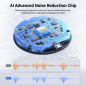 AIRHUG USB Microphone with Mute Button & LED, AI Noise Reduction, Omnidirectional Condenser Mic for PC/Laptop AIRHUG USB Microphone with Mute Button & LED, AI Noise Reduction, Omnidirectional Condenser Mic for PC/Laptop
