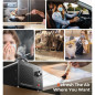 Ozone Generator 48,000mg Commercial Air Purifier & Odor Remover Portable for Home, Car, Industrial - Black
