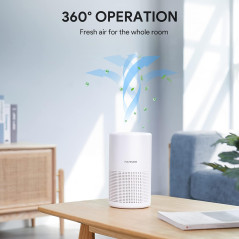 Purificateur d'Air FULMINARE H13 Silencieux avec Veilleuse