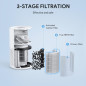 Purificateur d'air FULMINARE H13 True HEPA silencieux avec veilleuse, portable pour chambre et bureau Purificateur d'air FULMINARE H13 True HEPA silencieux avec veilleuse, portable pour chambre et bureau