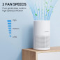 FULMINARE H13 True HEPA Air Purifier for Bedroom - Quiet, Portable with Night Light for Home & Office FULMINARE H13 True HEPA Air Purifier for Bedroom - Quiet, Portable with Night Light for Home & Office