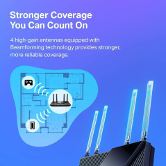 TP-Link Archer AX21 AX1800 WiFi 6 Routeur Dual Band Gigabit