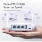 GL.iNet GL-SFT1200 Opal - Routeur WiFi Portable Dual Band avec VPN, répéteur, OpenWrt, pour maison et voyage