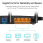TP-Link Archer A8 AC1900 Dual Band Smart WiFi Router - High Speed MU-MIMO, Gigabit, Guest Network TP-Link Archer A8 AC1900 Dual Band Smart WiFi Router - High Speed MU-MIMO, Gigabit, Guest Network