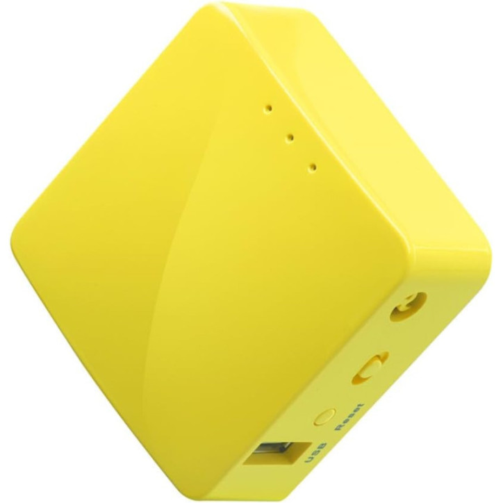 GL.iNet GL-MT300N-V2 Mango Mini Travel VPN WiFi Router, 2 Ethernet Ports, USB 2.0, OpenWrt, OpenVPN/Wireguard GL.iNet GL-MT300N-V2 Mango Mini Travel VPN WiFi Router, 2 Ethernet Ports, USB 2.0, OpenWrt, OpenVPN/Wireguard