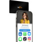 Carte de Visite Digitale NFC & QR, Partage Illimité, Sans Abonnement, Compatible iPhone & Android (Noir) Carte de Visite Digitale NFC & QR, Partage Illimité, Sans Abonnement, Compatible iPhone & Android (Noir)