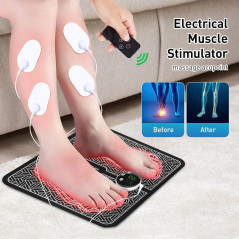 Phixnozar TENS & EMS Foot Massager avec Écran LCD