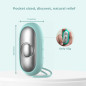 Glowco CalmCarry – Appareil de Sommeil Microcourant Portable, Rechargeable USB, Relaxation et Bien-être Glowco CalmCarry – Appareil de Sommeil Microcourant Portable, Rechargeable USB, Relaxation et Bien-être