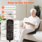 Shiatsu Chauffant 4D pour Cou et Dos, Massage Profond Antidouleur, Idéal Bureau et Maison, Cadeau Noël Shiatsu Chauffant 4D pour Cou et Dos, Massage Profond Antidouleur, Idéal Bureau et Maison, Cadeau Noël