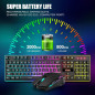 RedThunder K10 Combo Clavier Souris Sans Fil Gaming LED Rechargeable 3800mAh Anti-Ghost Noir RedThunder K10 Combo Clavier Souris Sans Fil Gaming LED Rechargeable 3800mAh Anti-Ghost Noir