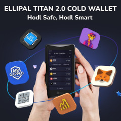 ELLIPAL Titan 2.0 : Wallet Crypto 100% Offline & Sécurisé