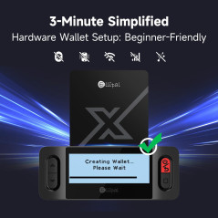 ELLIPAL X Card – Portefeuille Crypto Sécurisé Hors Ligne