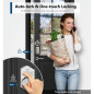 TEEHO TE002 Fingerprint Keyless Electronic Deadbolt Door Lock – Smart Auto Lock, Satin Nickel, Easy Install TEEHO TE002 Fingerprint Keyless Electronic Deadbolt Door Lock – Smart Auto Lock, Satin Nickel, Easy Install