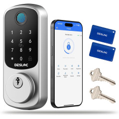 Serrure Intelligente DESLOC B200 - Empreinte & App, Sans Clé