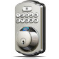 Serrure Digitale Veise, Sans Clé, Verrou Automatique, Clavier Électronique, Empreinte, Nickel Satiné Serrure Digitale Veise, Sans Clé, Verrou Automatique, Clavier Électronique, Empreinte, Nickel Satiné