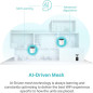 TP-Link Deco X55 AX3000 WiFi 6 Mesh System 3 Pack - Couvre 6500 pi², 3 Ports Gigabit, Backhaul Ethernet TP-Link Deco X55 AX3000 WiFi 6 Mesh System 3 Pack - Couvre 6500 pi², 3 Ports Gigabit, Backhaul Ethernet
